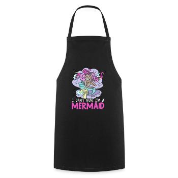 Meerjungfrau Squad Mythos Folklore Unterwasser Aquatisch - Kochschürze - Schwarz - Vorne - AI Model Male 185 dark (185cm)