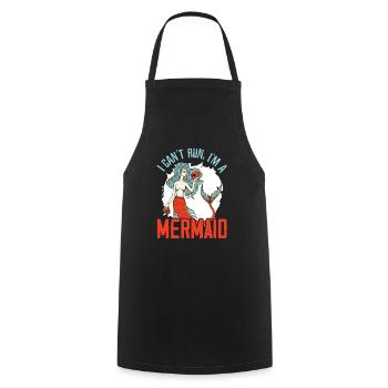 Meerjungfrau Squad Mythos Folklore Unterwasser Aquatisch - Kochschürze - Schwarz - Vorne - AI Model Male 185 dark (185cm)