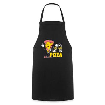 Pizza Eater Pepperoni Pizza Lover Italian Food - Tablier de cuisine - noir - Devant - AI Model Male 185 dark (185cm)