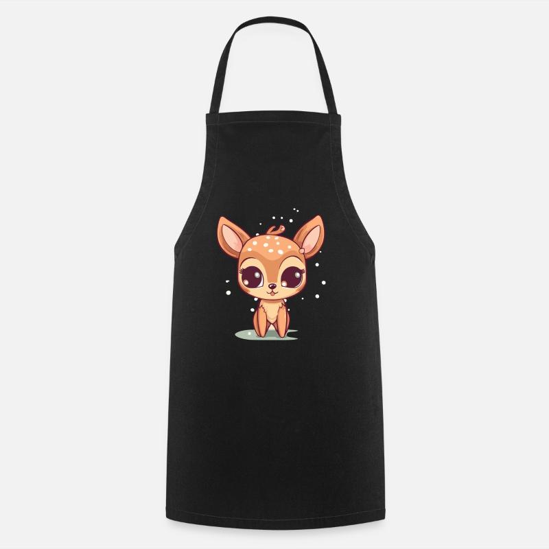 Zool la biche - Tablier de cuisine - noir
