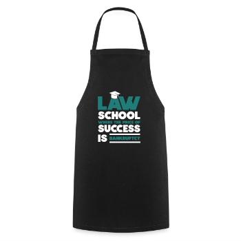 Juris Doctor Jurisprudence Droit Avocat Avocat - Tablier de cuisine - noir - Devant - AI Model Male 185 dark (185cm)