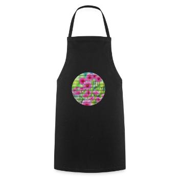 Gardener Gardening Garden Hobby Gardener Gardener - Cooking Apron - black - Front - AI Model Male 185 dark (185cm)