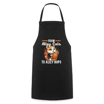 Basketball Cat Basketball Player I Love Basketball - Cooking Apron - black - Front - AI Model Male 185 dark (185cm)