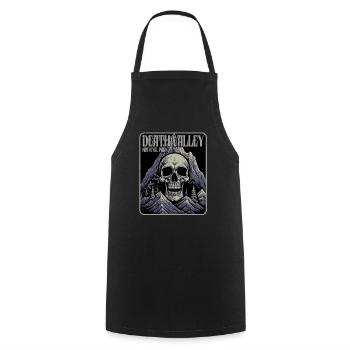 Funny death valley national park united states - Cooking Apron - black - Front - AI Model Male 185 dark (185cm)