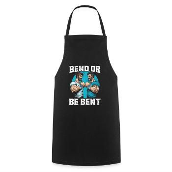 Arm Wrestling Trainer Arm Wrestler Wrist Wrestler - Cooking Apron - black - Front - AI Model Male 185 dark (185cm)