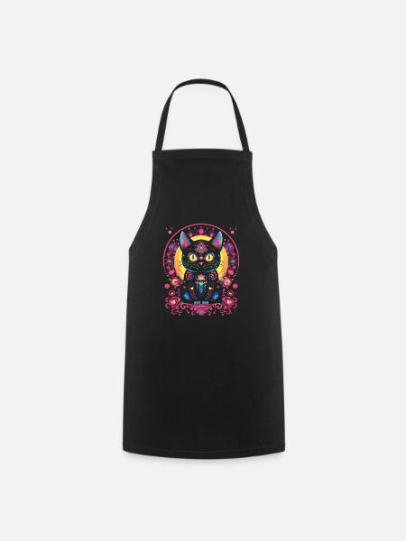 Dia de los Muertos Sugar Skull Mexikanischer Feiertag - Kochschürze - Schwarz