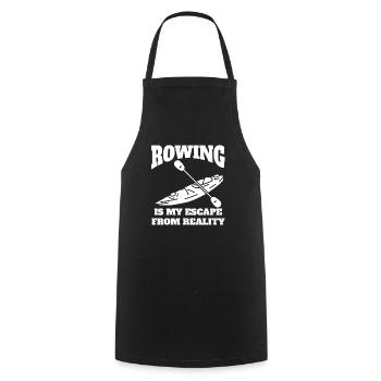 Rowing club Rowing team Rowing Rowing - Cooking Apron - black - Front - AI Model Male 185 dark (185cm)
