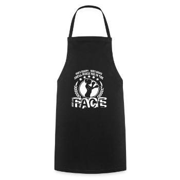 Boxing Girl She'll Punch In The Face - Cooking Apron - black - Front - AI Model Male 185 dark (185cm)