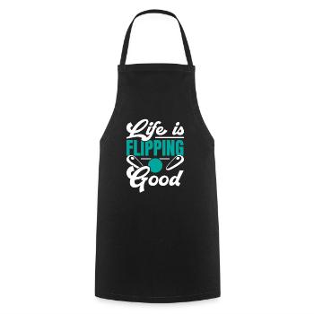 Pinball Machine Arcade Game Classic Video Game - Cooking Apron - black - Front - AI Model Male 185 dark (185cm)