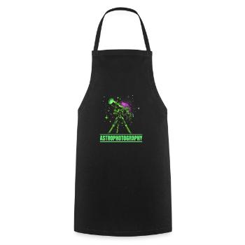 Astrofotografie Kamera Astronomische Astronomie - Kochschürze - Schwarz - Vorne - AI Model Male 185 dark (185cm)