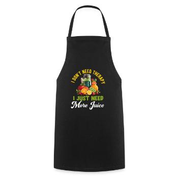 Entsaften Männer Frauen Entsafter Reinigung Smoothie Saft - Kochschürze - Schwarz - Vorne - AI Model Male 185 dark (185cm)
