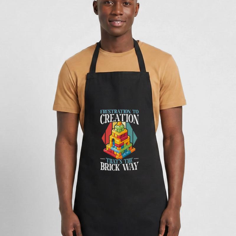 Master Builder Bricks Blocks Play Building Blocks Cooking Apron