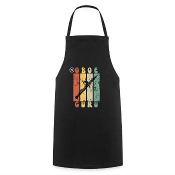 Number One Viola Tutor - Gift Idea For Viola Teach - Cooking Apron - black - Front - AI Model Male 185 dark (185cm)