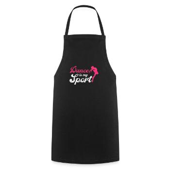 Tanzen ist mein Sport Mädchen tanzen Lehrer Lehrer - Kochschürze - Schwarz - Vorne - AI Model Male 185 dark (185cm)