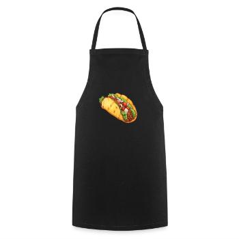Birria Tacos Cuisine mexicaine Cuisine mexicaine Foodie - Tablier de cuisine - noir - Devant - AI Model Male 185 dark (185cm)