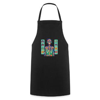 Juvenile Arthritis Awareness Autoimmune Disease - Cooking Apron - black - Front - AI Model Male 185 dark (185cm)