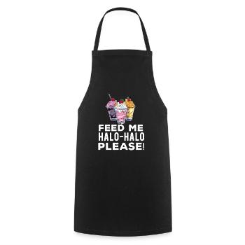 Filipino Philippines Women Men Filipino Food - Cooking Apron - black - Front - AI Model Male 185 dark (185cm)