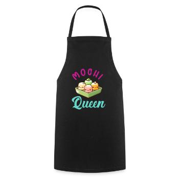 Mochi Japanischer Reiskuchen Süßigkeiten Snack Süßes Mochi - Kochschürze - Schwarz - Vorne - AI Model Male 185 dark (185cm)