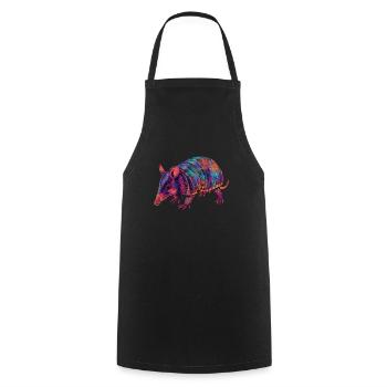 Armadillo - Cooking Apron - black - Front - AI Model Male 185 dark (185cm)