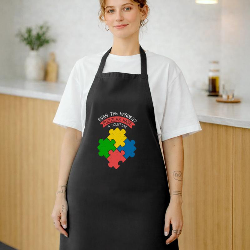 Même les puzzles les plus difficiles ont une pièce de solution Jig Tablier de cuisine