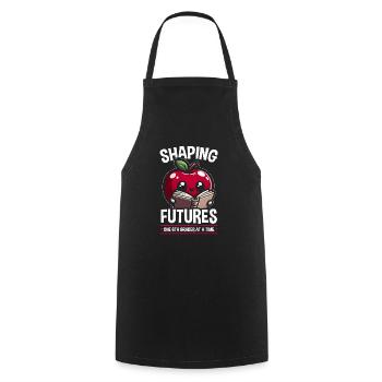 6th Grade Teacher Sixth Grade Educator Teaching - Cooking Apron - black - Front - AI Model Male 185 dark (185cm)