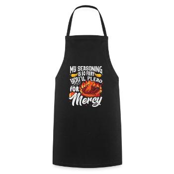 Culinary Expert Chef Foodie Spicy Chili Apparel - Kochschürze - Schwarz - Vorne - AI Model Male 185 dark (185cm)