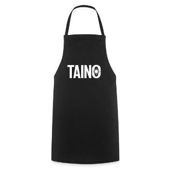Taino Indian Puerto Rico Boricua Puerto Rican - Cooking Apron - black - Front - AI Model Male 185 dark (185cm)