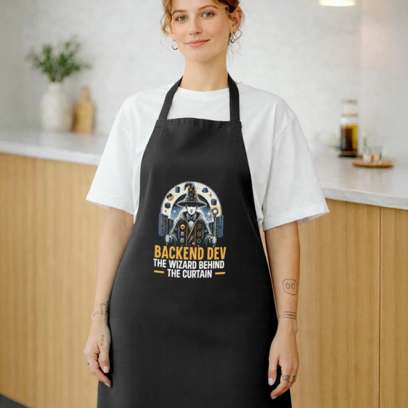 Programmeur logiciel de programmation backend Tablier de cuisine