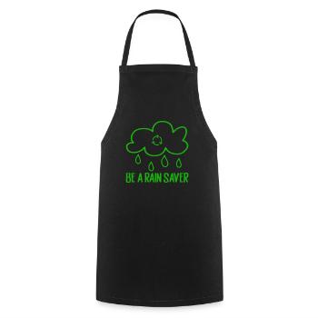 Réservoir d’eau de pluie - récupération de l’eau de pluie - Tablier de cuisine - noir - Devant - AI Model Male 185 dark (185cm)