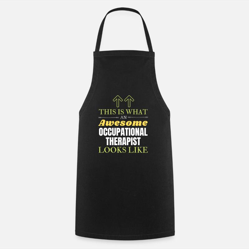 C’est ce qu’un ergothérapeute génial Loo - Tablier de cuisine - noir