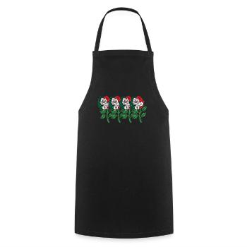 Mexico Mexico Mexican Gift Flag Football - Cooking Apron - black - Front - AI Model Male 185 dark (185cm)
