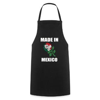 Mexico Mexico Mexican Gift Flag Football - Cooking Apron - black - Front - AI Model Male 185 dark (185cm)