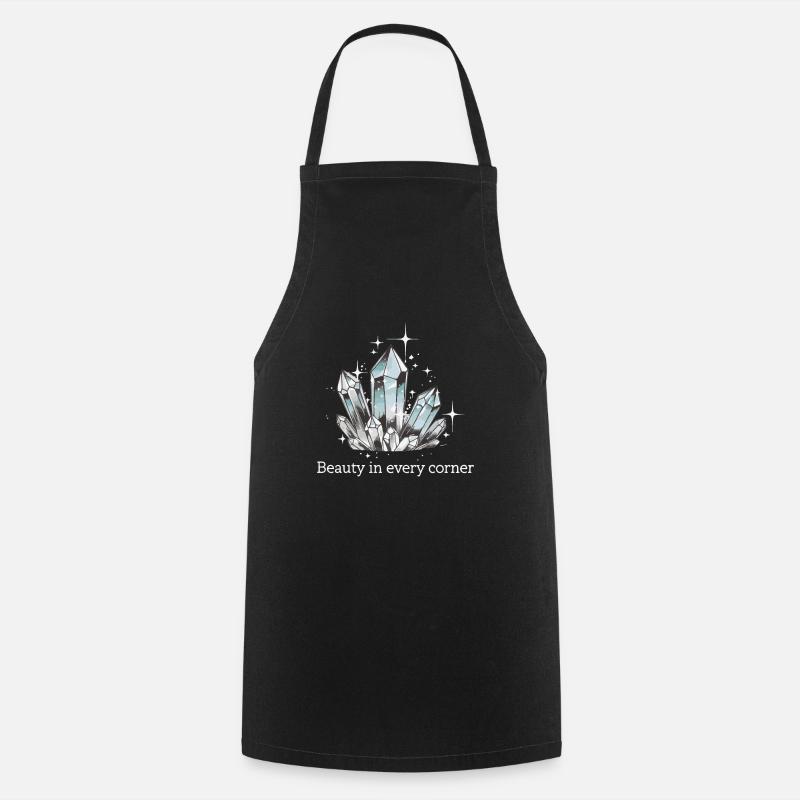 SPARKLING - Cooking Apron - black