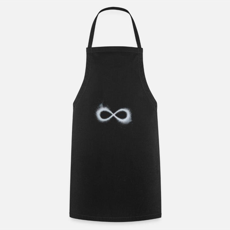 Infini - Tablier de cuisine - noir