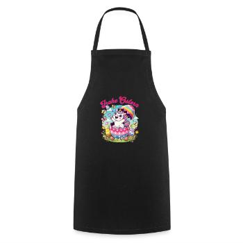 Easter Happy Easter Easter Bunny Easter Egg Spring - Cooking Apron - black - Front - AI Model Male 185 dark (185cm)