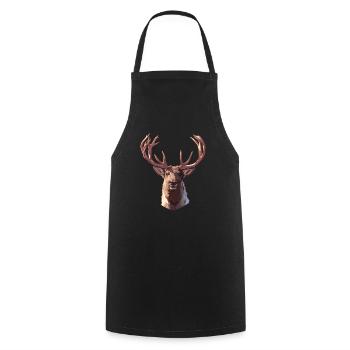 Renne Renne - Tablier de cuisine - noir - Devant - AI Model Male 185 dark (185cm)
