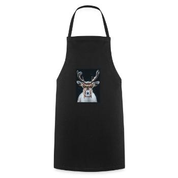 Renne Renne - Tablier de cuisine - noir - Devant - AI Model Male 185 dark (185cm)