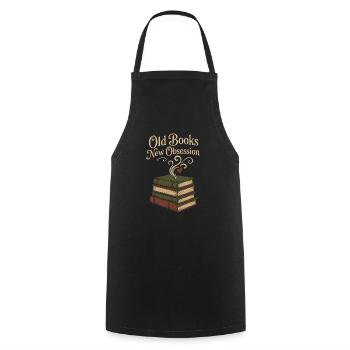 Livre Sniffer Reader -Fragrance Pride Old Pages Arôme - Tablier de cuisine - noir - Devant - AI Model Male 185 dark (185cm)