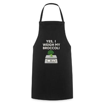 Prepared Squad Meal Planner Food Organization - Cooking Apron - black - Front - AI Model Male 185 dark (185cm)