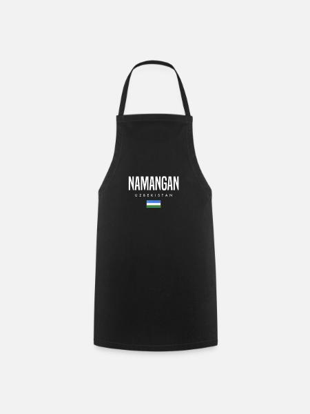 Namangan Usbekistan - Kochschürze - Schwarz