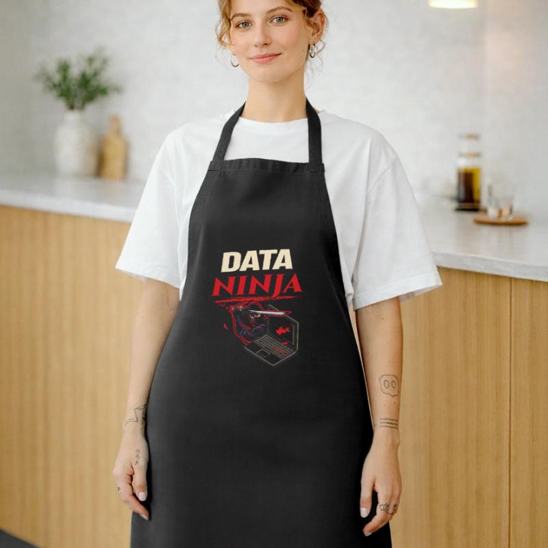Data Ninja computer programming coder Tablier de cuisine