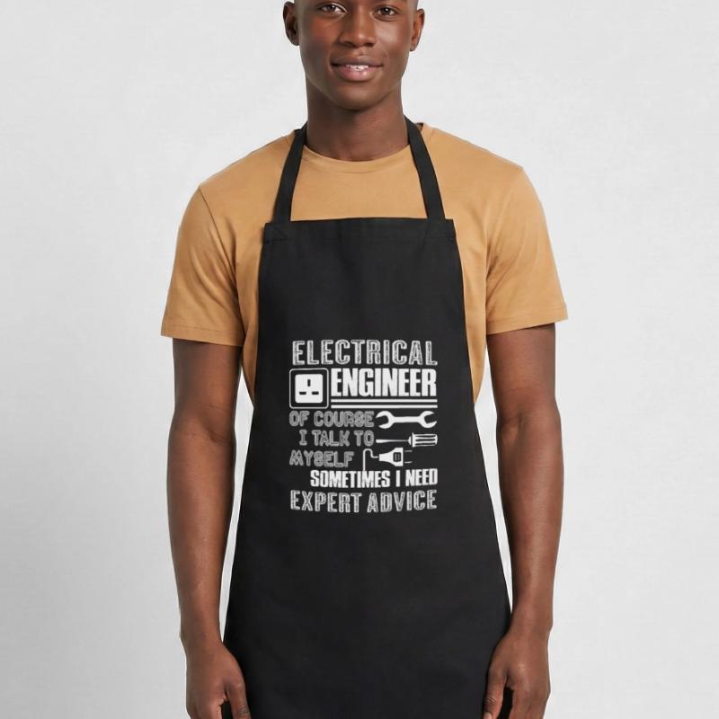Electrical Engineer Funny Electrical Engineer Cooking Apron