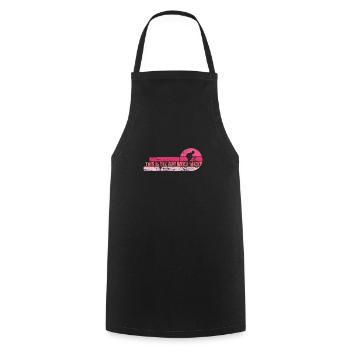 C’est la façon dont le cyclisme Fitness - Tablier de cuisine - noir - Devant - AI Model Male 185 dark (185cm)