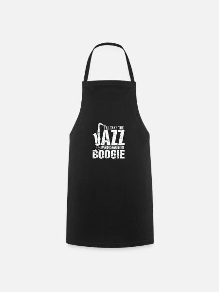 I'll Take the Jazz and give you the Boogie - Kochschürze - Schwarz