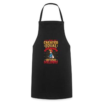 Welder Funny Funny Sweat Gift - Cooking Apron - black - Front - AI Model Male 185 dark (185cm)
