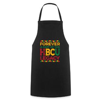 Coyote Hunter - Cooking Apron - black - Front - AI Model Male 185 dark (185cm)