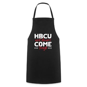Coyote Hunter - Cooking Apron - black - Front - AI Model Male 185 dark (185cm)