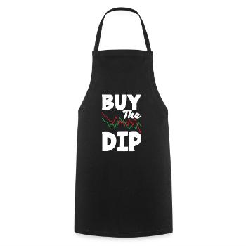 Achetez la journée des investisseurs Dip - Tablier de cuisine - noir - Devant - AI Model Male 185 dark (185cm)