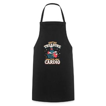 Oak Island / Chasse au trésor Oak Island Mystery - Tablier de cuisine - noir - Devant - AI Model Male 185 dark (185cm)