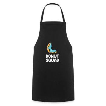 Beignets Food Lover Donut Dire Funny Donuts - Tablier de cuisine - noir - Devant - AI Model Male 185 dark (185cm)